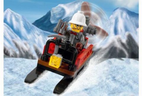 Zestaw LEGO Mountain Sleigh (Kabaya Promotional) (Adventurers)