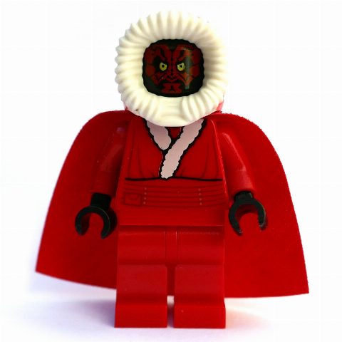 Minifigurka Darth Maul in Santa Outfit
