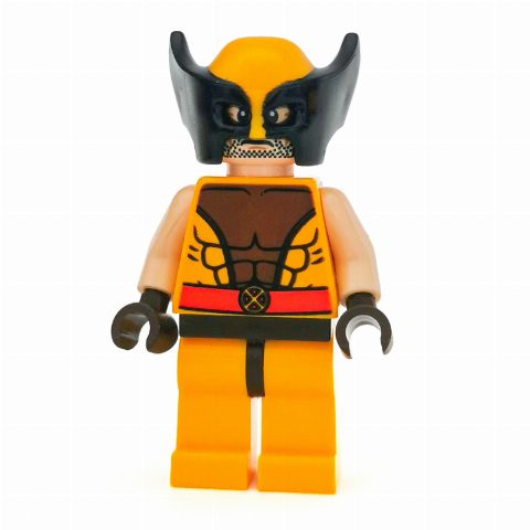 Minifigurka Wolverine, Mask, Dark Brown Hands