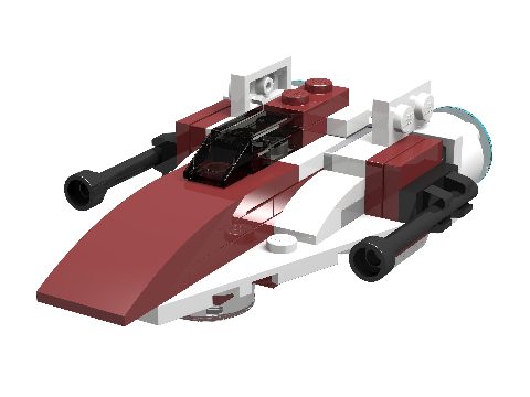 Zestaw LEGO® A-Wing Starfighter (Star Wars)