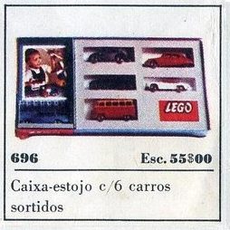 Zestaw LEGO® 1:87 6 Passenger Cars (System)