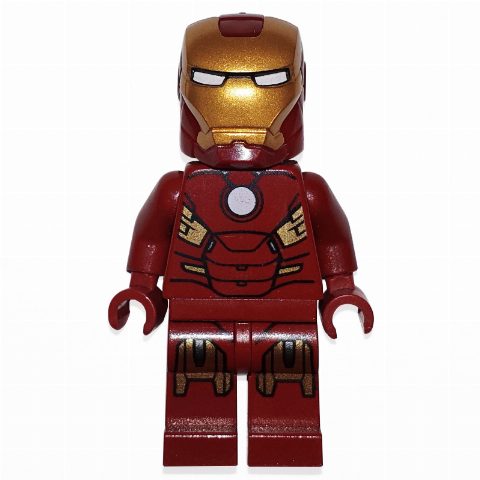 Minifigurka Iron Man Mark 7 Armor, No Red Panels
