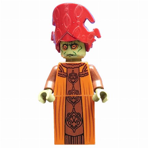 Minifigurka Nute Gunray, Dark Orange Robe