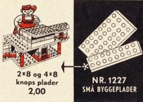 Zestaw LEGO® 4 x 8 & 2 x 8 Plates (System)