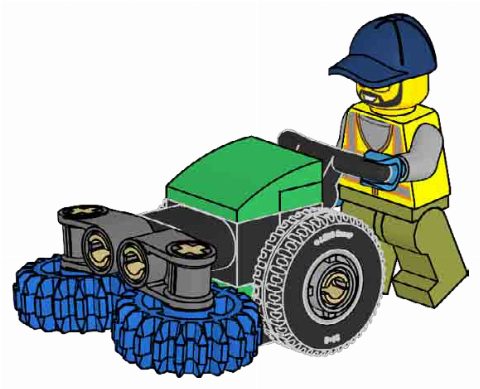 Zestaw LEGO Street sweeper (City)