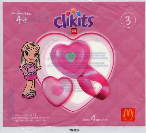 Zestaw LEGO Fashion Designer Kit 3 (Clikits)