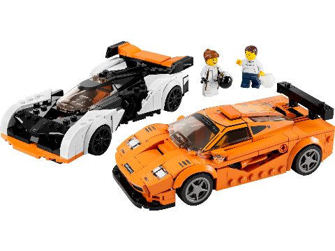 Zestaw LEGO McLaren Solus GT & McLaren F1 LM (Speed Champions)