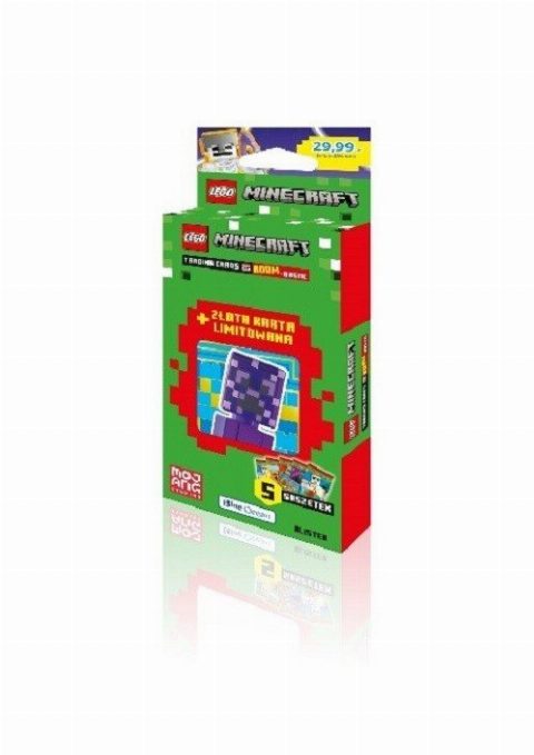 Zestaw LEGO Minecraft Trading Cards Series 2: Boom-Bastic - Eco-Blister (Polish Version) (Gear)