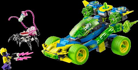 Zestaw LEGO Mateo and the Z-Blob Action Race Car (Dreamzzz)
