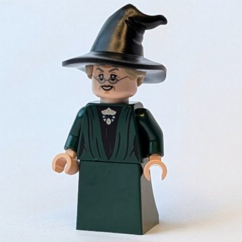Minifigurka Professor Minerva McGonagall, Dark Green Robe
