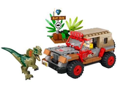 Zestaw LEGO Dilophosaurus Ambush (Jurassic World)