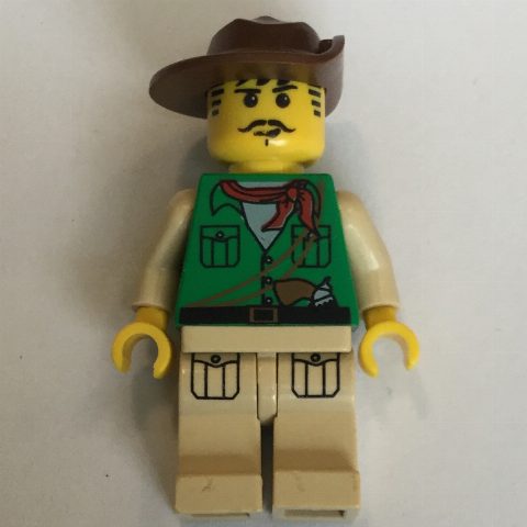 Minifigurka Johnny Thunder, Printed Legs (Expedition)