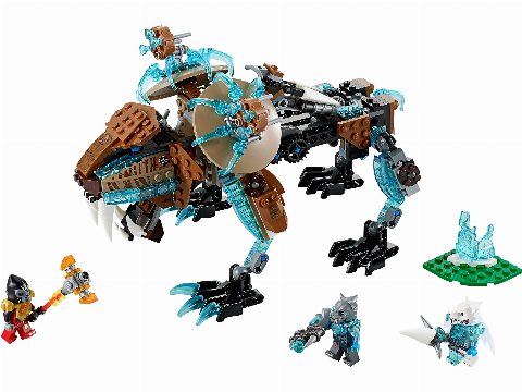 Zestaw LEGO Sir Fangar's Sabre-Tooth Walker (Legends of Chima)