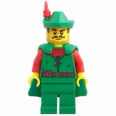 Minifigurka Johnny Thunder as a Forestman