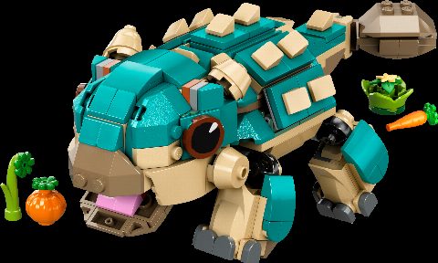 Zestaw LEGO Baby Bumpy: Ankylosaurus (Jurassic World)