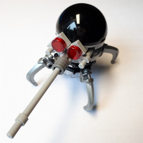 Minifigurka Dwarf Spider Droid, Black Dome