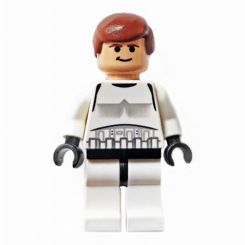 Minifigurka Han Solo, Stormtrooper Disguise, Black Eyes