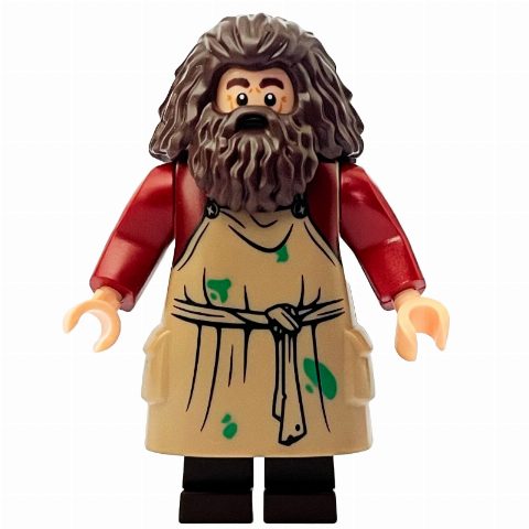 Minifigurka Hagrid, Dark Red Arms