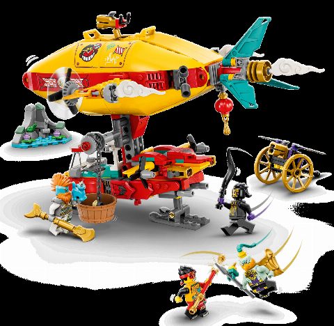 Zestaw LEGO Monkie Kid's Cloud Airship (Monkie Kid)