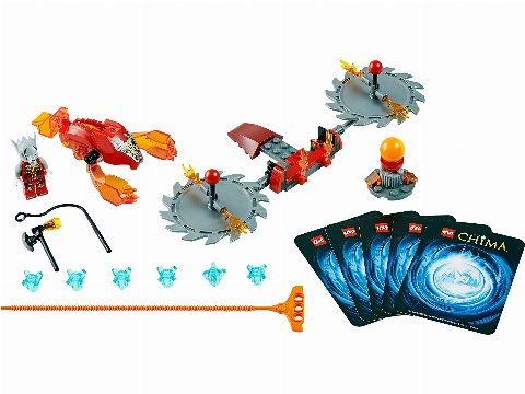 Zestaw LEGO Scorching Blades (Legends of Chima)
