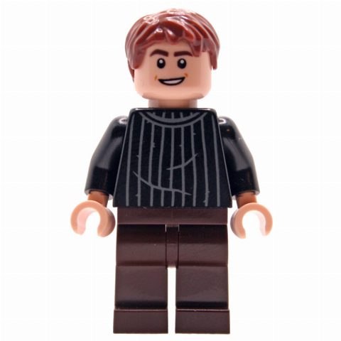 Minifigurka Oliver Wood, Black Sweater, Dark Brown Legs