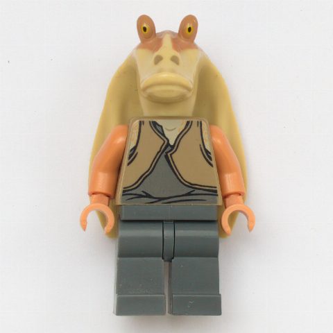 Minifigurka Jar Jar Binks, Dark Tan Torso