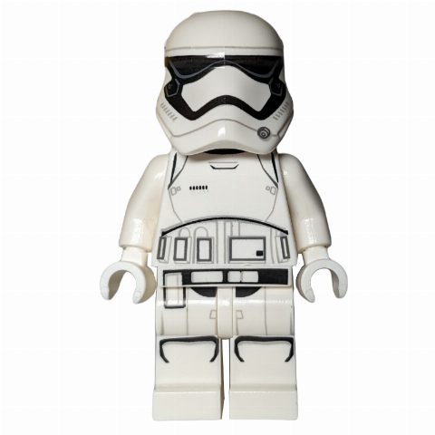 Minifigurka Stormtrooper, First Order - Rounded Mouth