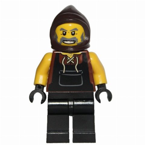 Minifigurka Blacksmith - Printed Gray Beard