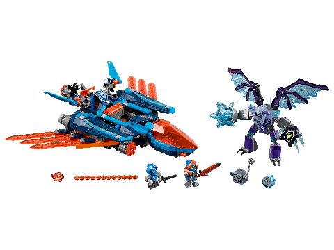 Zestaw LEGO Clay's Falcon Fighter Blaster (Nexo Knights)