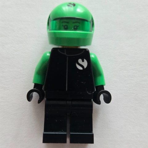 Minifigurka KICK Sauber F1 Driver