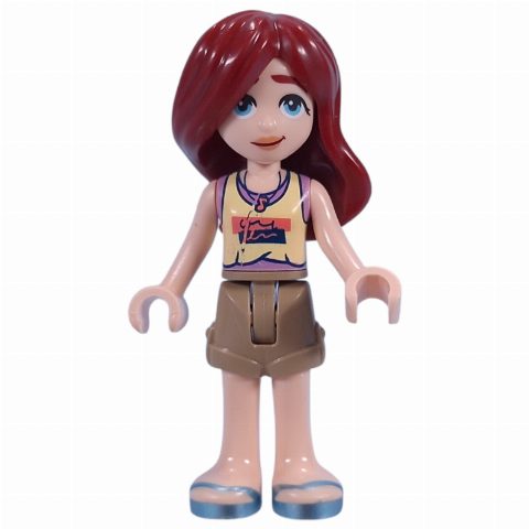 Minifigurka Paisley - Bright Light Yellow Top, Dark Tan Shorts
