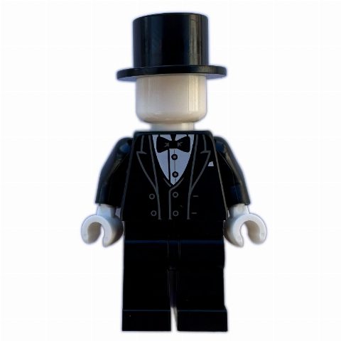 Minifigurka Mannequin, Black Tuxedo