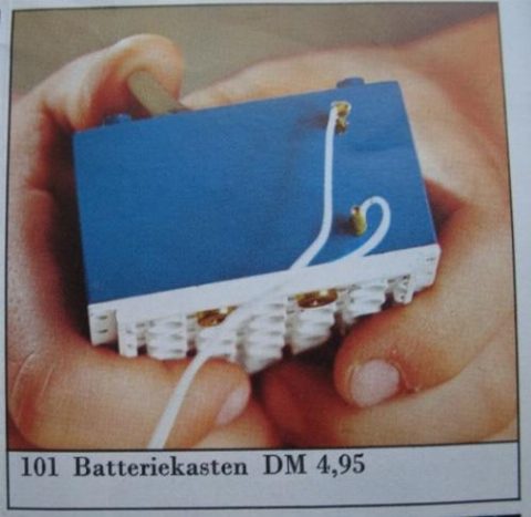 Zestaw LEGO® 4.5V Battery Case (Train)