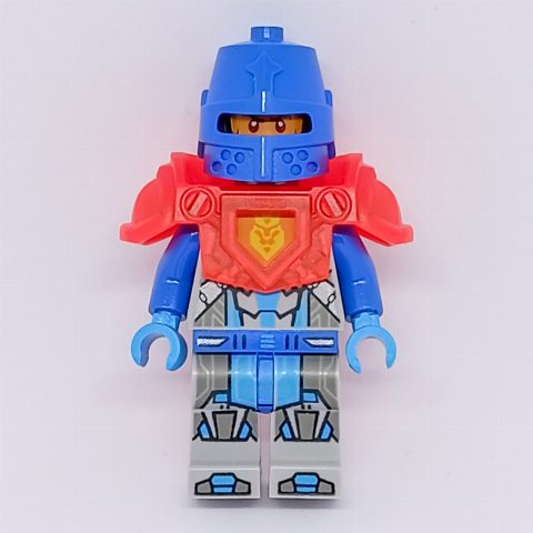 Minifigurka King's Guard with Trans-Neon Orange Armor