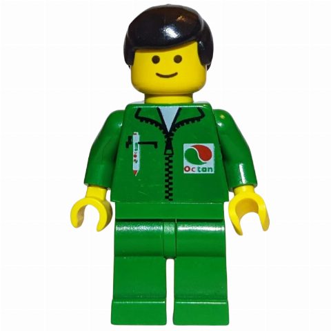 Minifigurka Octan - Green Torso, Green Legs