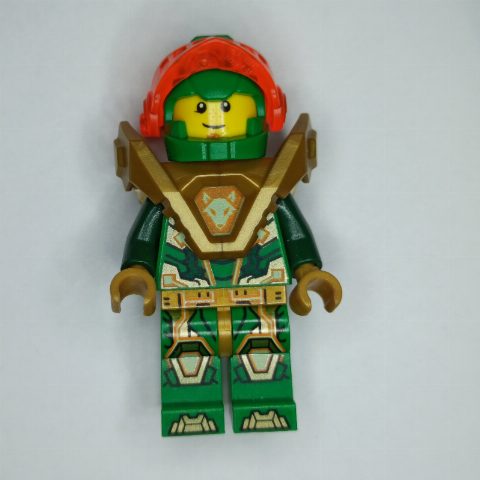 Minifigurka Aaron Fox with Trans-Neon Orange Visor