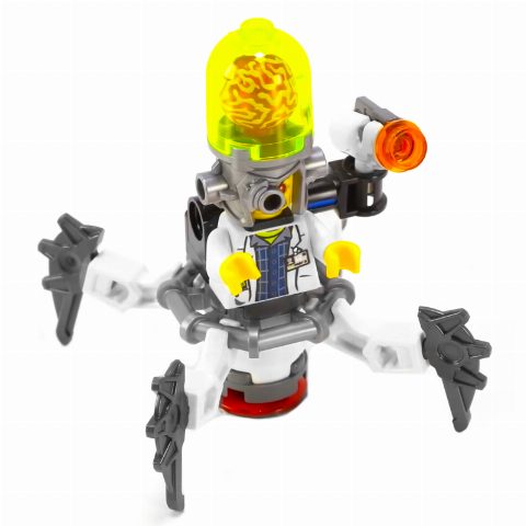 Minifigurka Professor Brainstein with Mechanical Spider Legs
