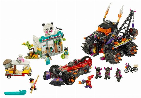 Zestaw LEGO Red Son's Inferno Truck (Monkie Kid)