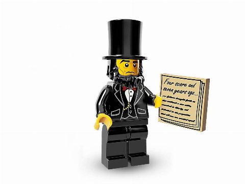 Zestaw LEGO® Abraham Lincoln (Collectible Minifigures)