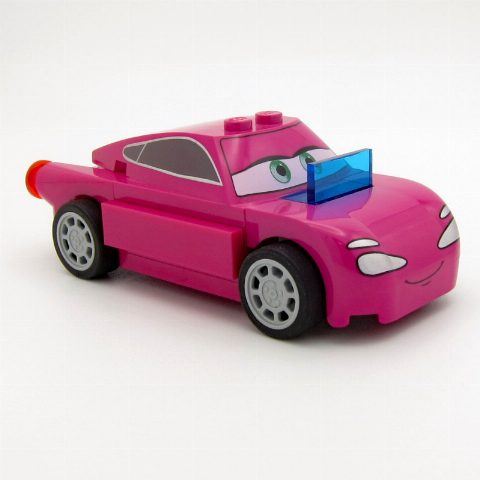 Minifigurka Holley Shiftwell, Trans-Dark Blue Windscreen