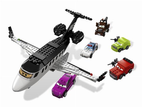 Zestaw LEGO Spy Jet Escape (Cars)