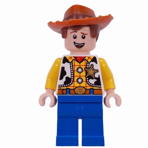 Minifigurka Woody, Happy, Plain Legs