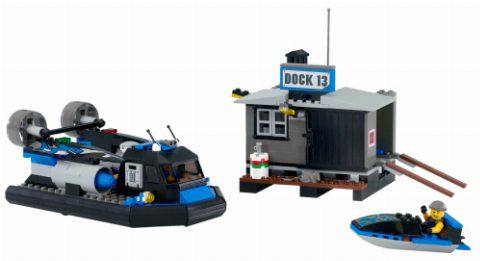 Zestaw LEGO Hovercraft Hideout (Town)