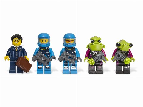 Zestaw LEGO Alien Conquest Battle Pack (Space)