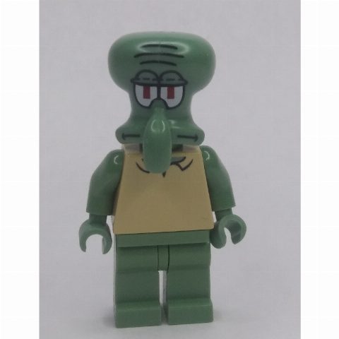 Minifigurka Squidward Tentacles with Molded Head