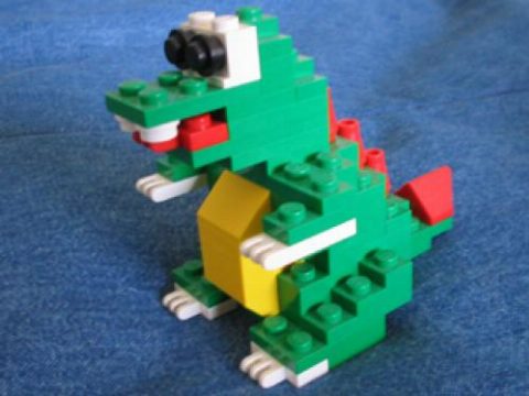Zestaw LEGO Dragon Sculpture (Legoland California) (Legoland Parks)