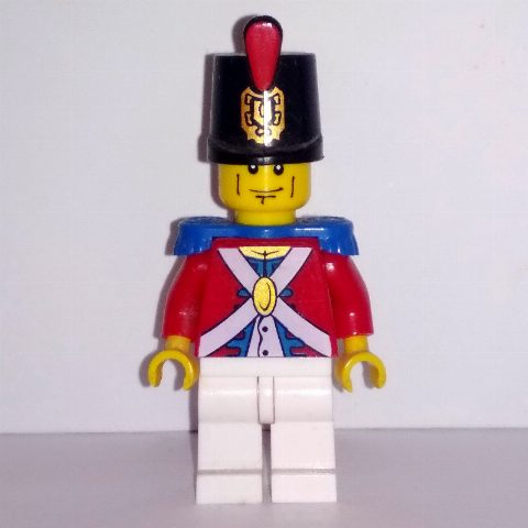 Minifigurka Soldier (Imperial Soldier II) - Printed Shako, Cheek Lines