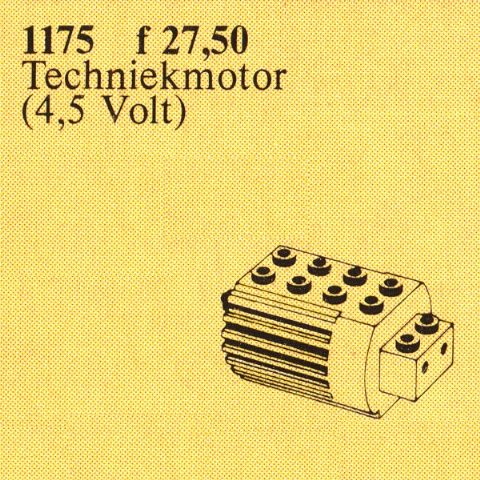 Zestaw LEGO® 4.5v TECHNIC Motor (Service Packs)