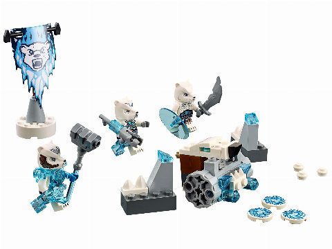 Zestaw LEGO Ice Bear Tribe Pack (Legends of Chima)