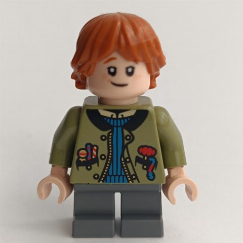 Minifigurka Ron Weasley, Olive Green Jacket